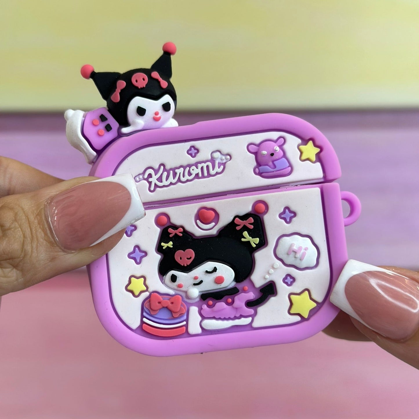 ESTUCHE AIRPODS KUROMI