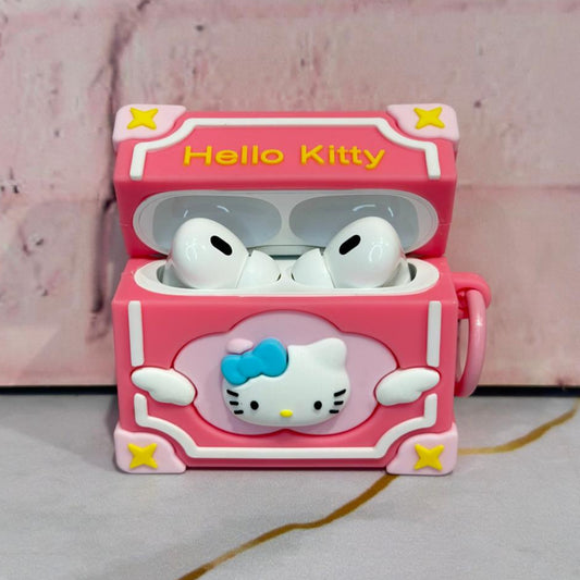 ESTUCHE AIRPODS HELLO KITTY