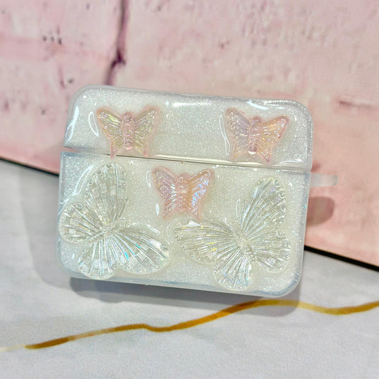 ESTUCHE AIRPODS MARIPOSA